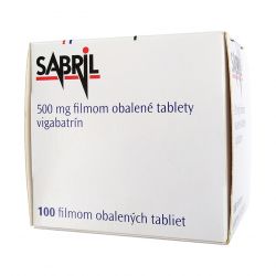 Сабрил (Вигабатрин) таблетки 500мг №100 (100 таблеток) в Ханты-Мансийске и области фото