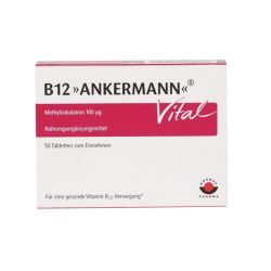 Витамин В12 Ankermann Vital (Метилкобаламин) табл. 100мкг 50шт. в Ханты-Мансийске и области фото