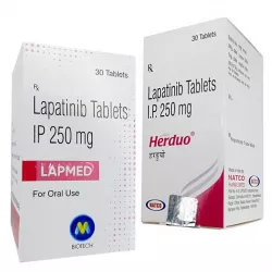 Лапатиниб Lapakast / Herduo / Lapmed :: аналог Тайверб таб. 250мг №30
